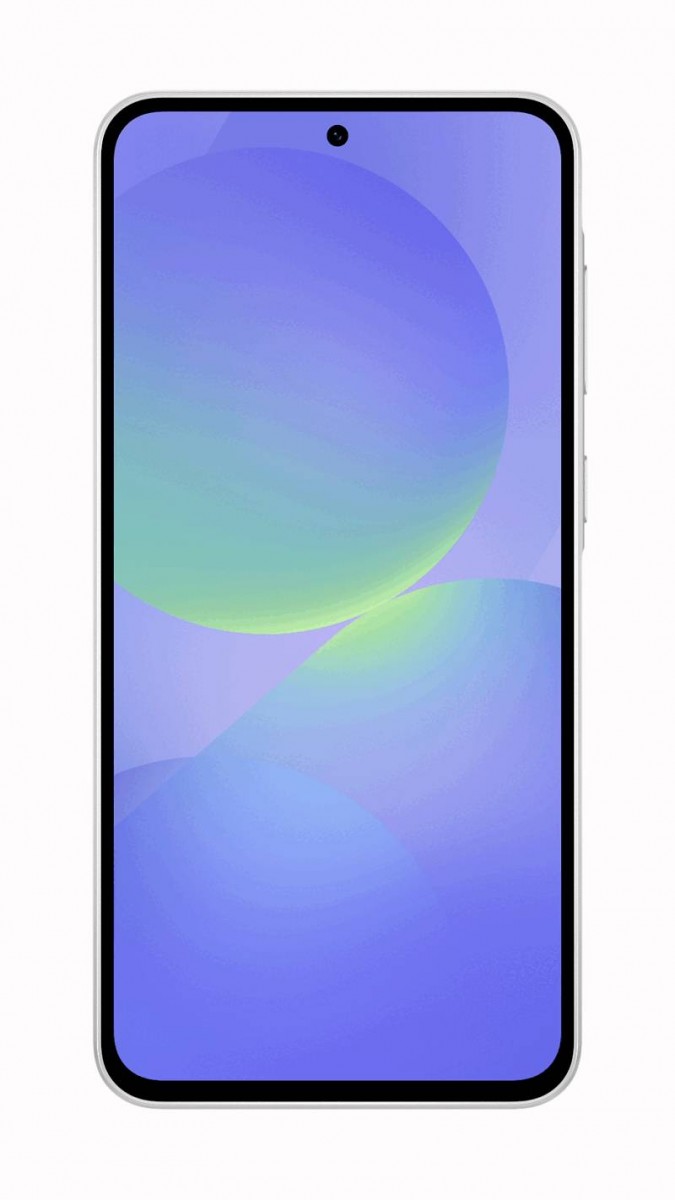 Samsung Galaxy A36 Renderer - Vooraanzicht Samsung Galaxy A36 Renderer - Vooraanzicht