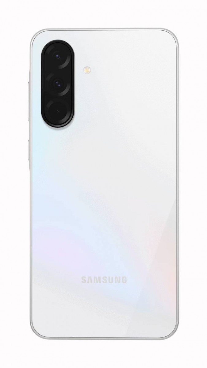 Render van Samsung Galaxy A36 - achteraanzicht Render van Samsung Galaxy A36 - achteraanzicht