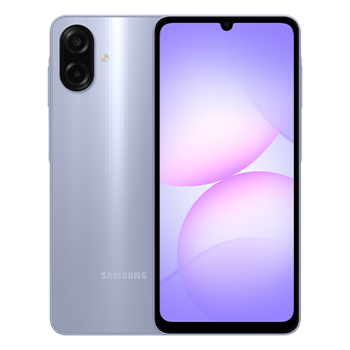 Officiële weergave van Samsung Galaxy A07 Officiële weergave van Samsung Galaxy A07