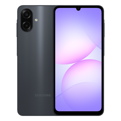Officiële weergave van Samsung Galaxy A07 Officiële weergave van Samsung Galaxy A07