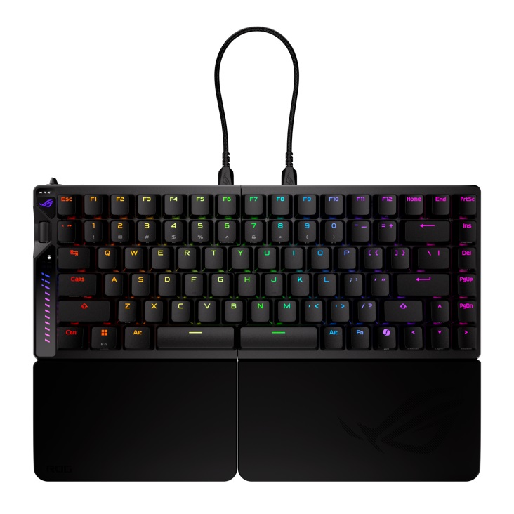 ROG Falcata toetsenbord op je bureau