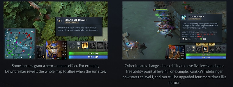 Er is een grote update uitgebracht voor Dota 2. Valve voegt twee interessante mechanics toe, verandert de vaardigheden van personages en brengt algemene veranderingen aan in de gameplay-2 Er is een grote update uitgebracht voor Dota 2. Valve voegt twee interessante mechanics toe, verandert de vaardigheden van personages en brengt algemene veranderingen aan in de gameplay-2