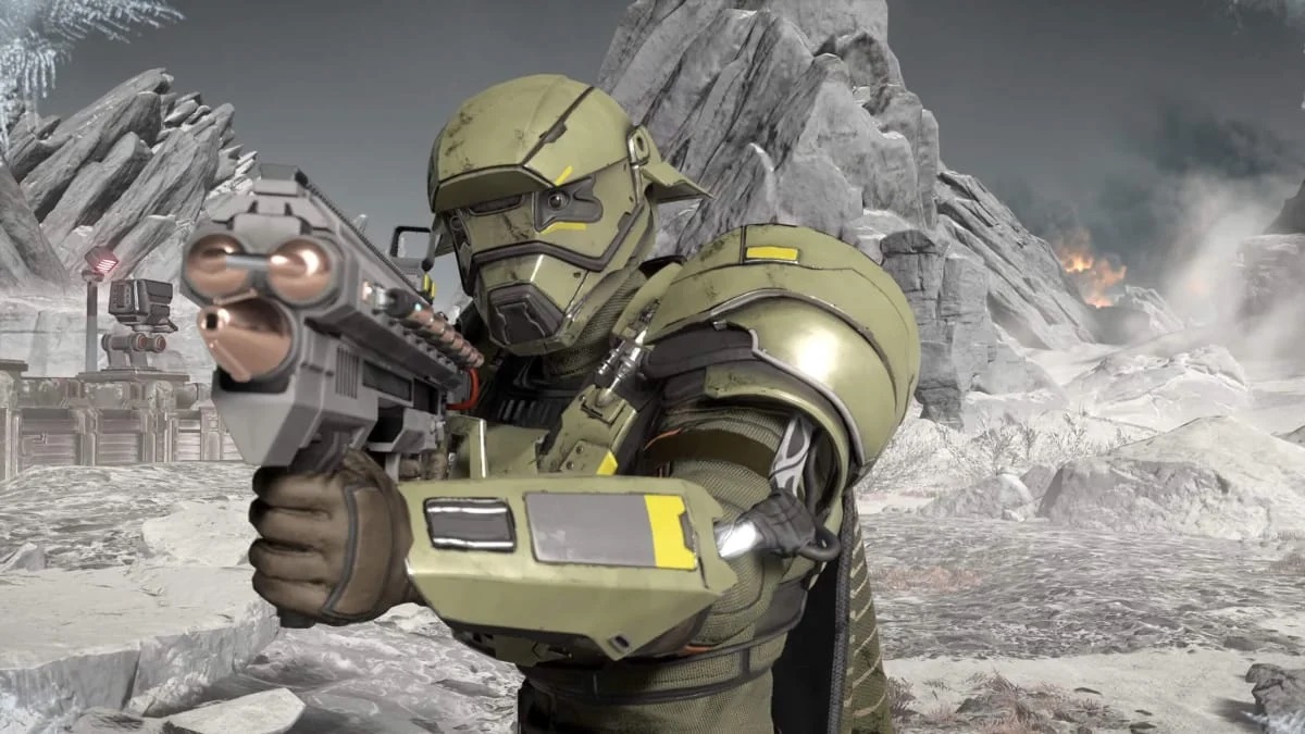 De ontwikkelaars van Helldivers 2 hebben een trailer onthuld voor een extra set Cutting Edge-uitrusting De ontwikkelaars van Helldivers 2 hebben een trailer onthuld voor een extra set Cutting Edge-uitrusting