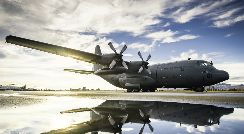 C-130H Hercules transportvliegtuig C-130H Hercules transportvliegtuig