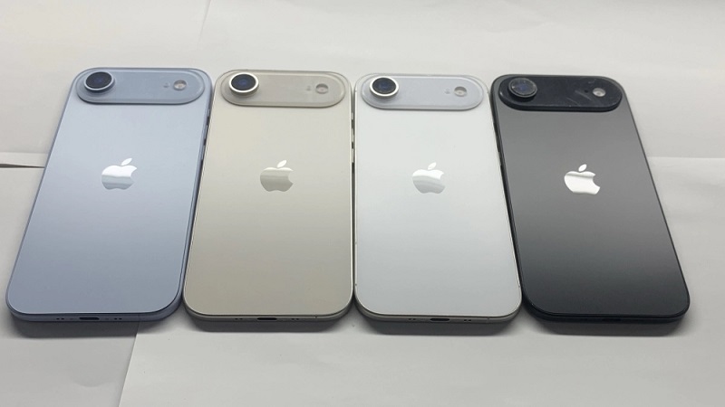 Mock-up van de iPhone 17 Air