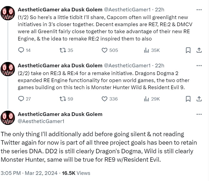 Insider: Resident Evil 9-horrorgame verrast gamers met volledige open wereld-2 Insider: Resident Evil 9-horrorgame verrast gamers met volledige open wereld-2