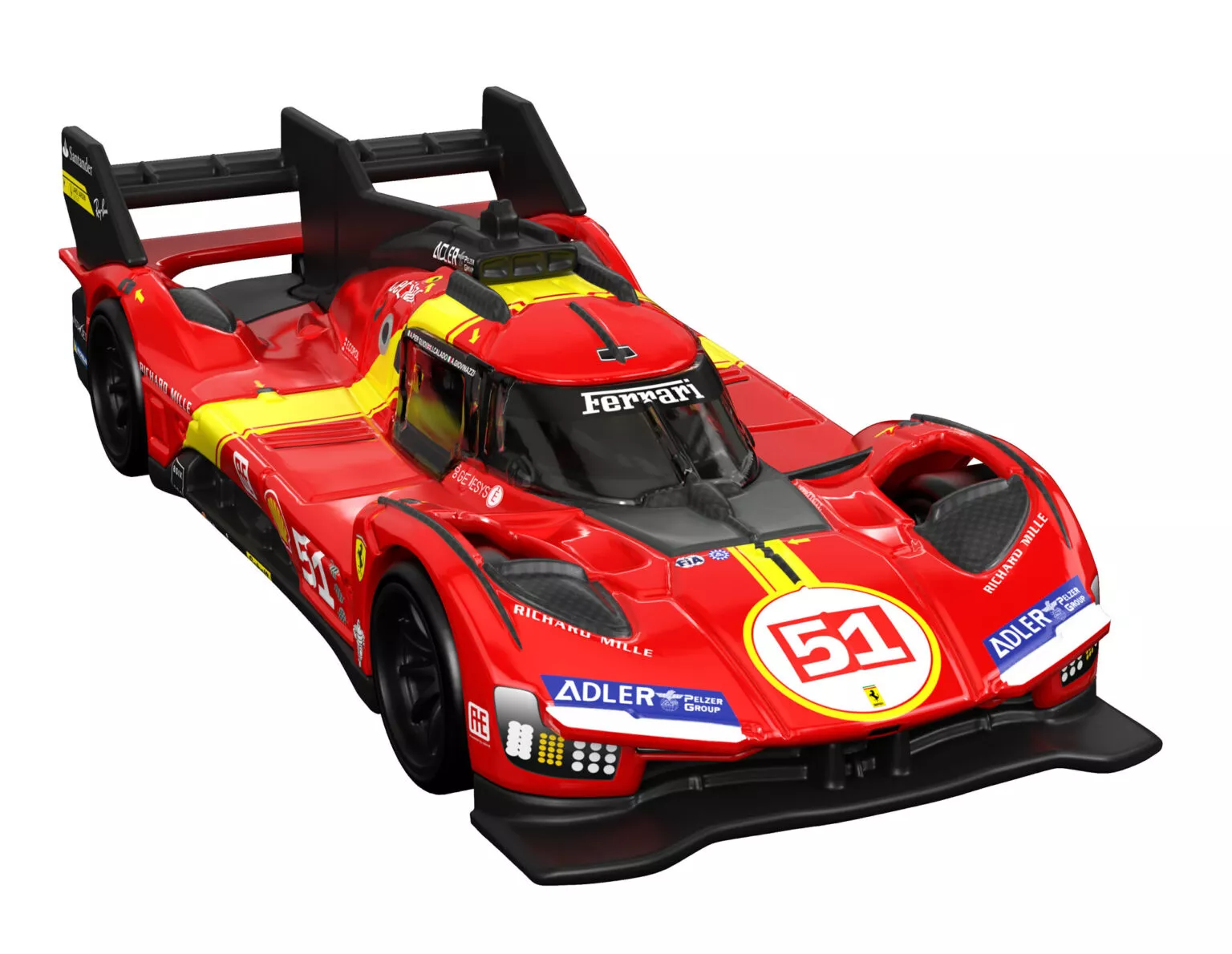 Radiografisch bestuurbare Ferrari van Hot Wheels Radiografisch bestuurbare Ferrari van Hot Wheels