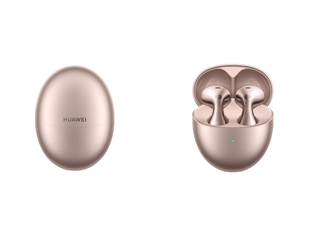 Huawei FreeBuds 6 in Roségouden kleur