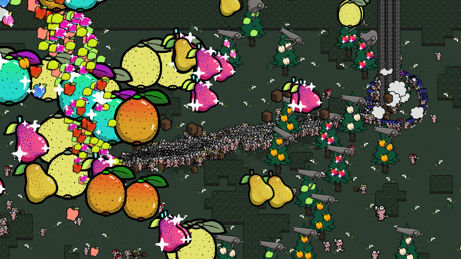 Idle Colony screenshot, ontwikkeling kolonie Idle Colony screenshot, ontwikkeling kolonie