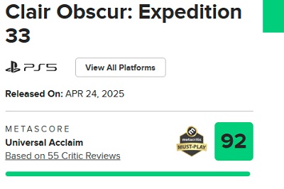 Screenshot van het spel Clair Obscur: Expedition 33 Screenshot van het spel Clair Obscur: Expedition 33