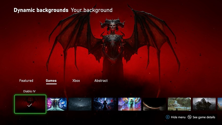 Gratis dynamisch thema geïnspireerd op Diablo IV beschikbaar voor Xbox Series-consoles-3 Gratis dynamisch thema geïnspireerd op Diablo IV beschikbaar voor Xbox Series-consoles-3
