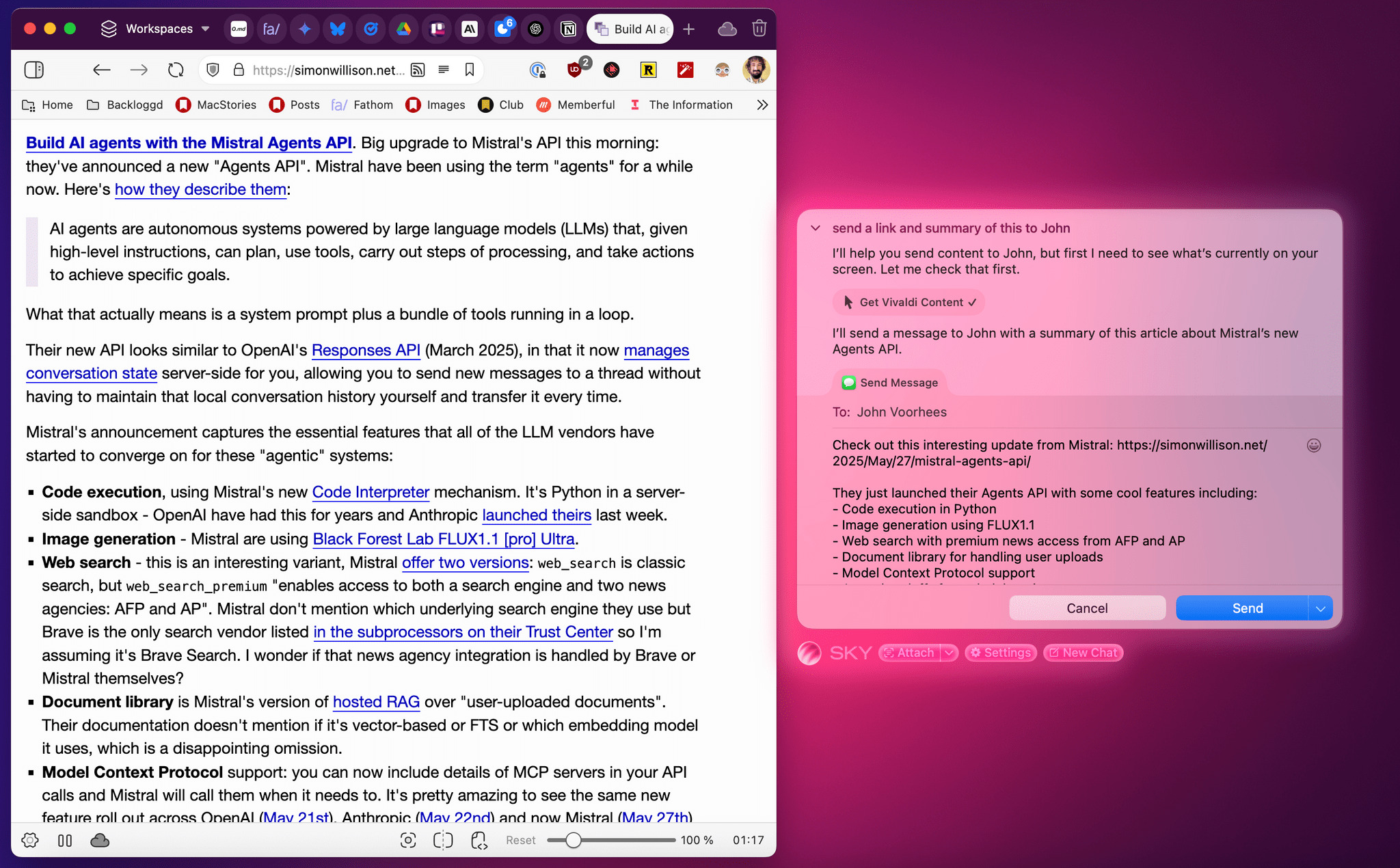 Sky-app op Mac Sky-app op Mac