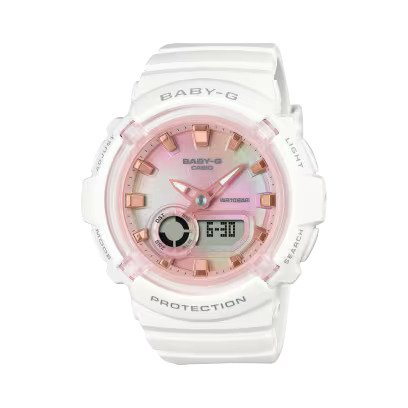BGA-280TD-7AJF horloge met roze wijzerplaat BGA-280TD-7AJF horloge met roze wijzerplaat