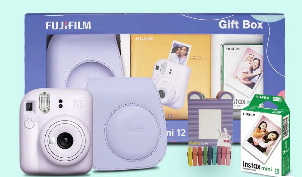 Instax Mini 12 geschenkverpakking Instax Mini 12 - de camera voor directe foto's