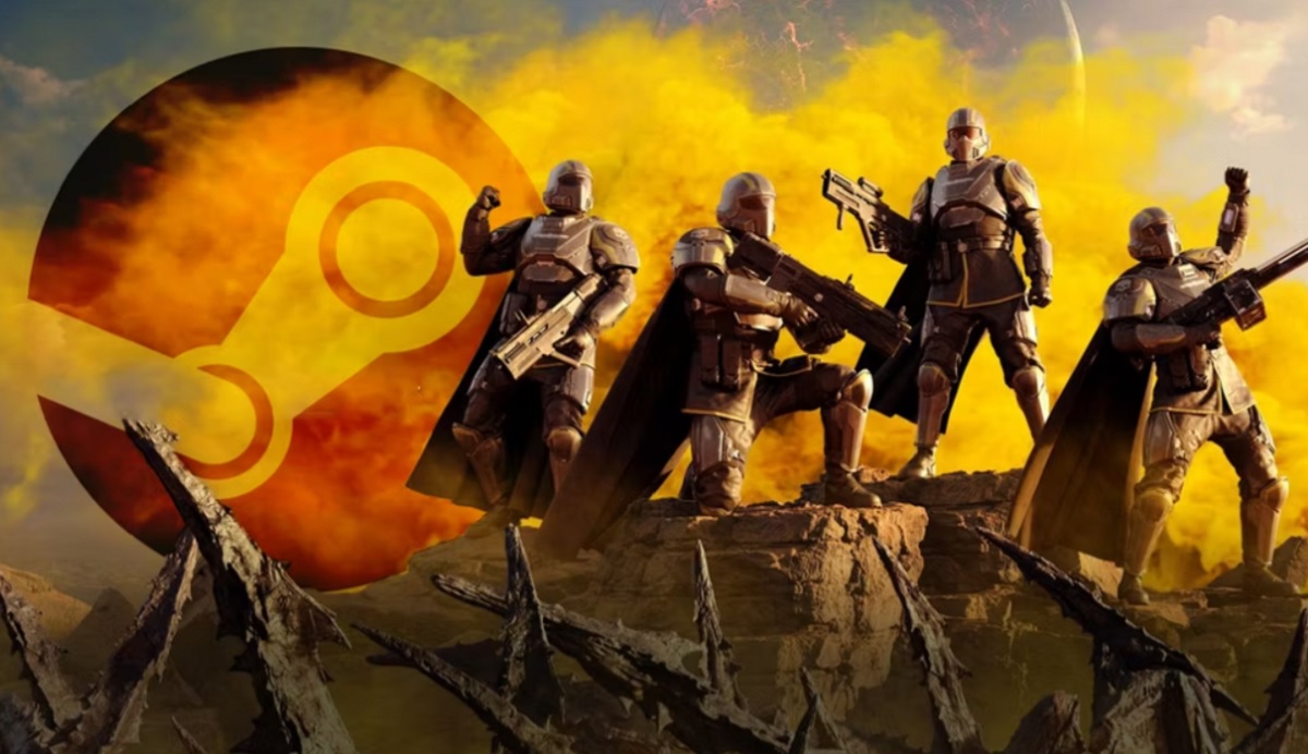 De coöperatieve shooter Helldivers 2 voert de wekelijkse verkoopgrafiek op Steam aan en haalt daarmee Palworld in. De coöperatieve shooter Helldivers 2 voert de wekelijkse verkoopgrafiek op Steam aan en haalt daarmee Palworld in.