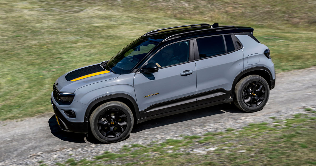 Jeep Avenger 4xe North Face Edition hoofdafbeelding Jeep Avenger 4xe North Face Edition hoofdafbeelding