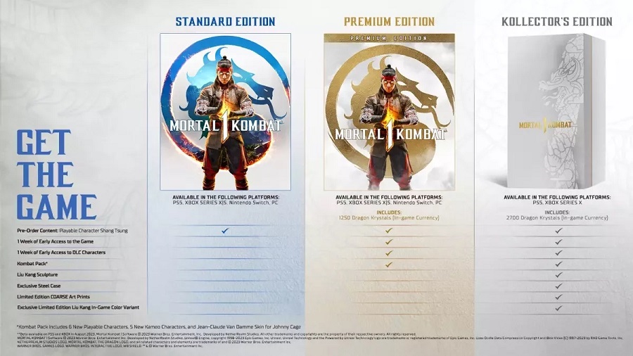Er zijn drie edities van het vechtspel Mortal Kombat 1 uitgebracht. De collector's edition bevat een cool beeldje van de belangrijkste antagonist van het spel...-3 Er zijn drie edities van het vechtspel Mortal Kombat 1 uitgebracht. De collector's edition bevat een cool beeldje van de belangrijkste antagonist van het spel...-3