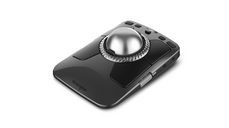 Expert Mouse TB800 trackball in werking Expert Mouse TB800 trackball in werking