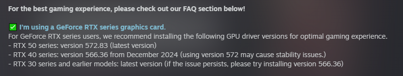 Afbeelding van NVIDIA driver probleem in The First Berserker: Khazan spel Afbeelding van NVIDIA driver probleem in The First Berserker: Khazan spel