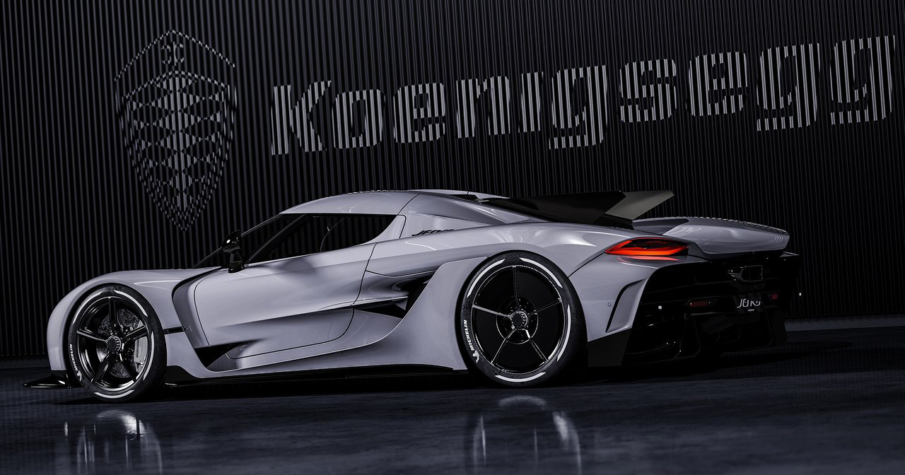 Koenigsegg Jesko Absolut. Illustratie: Koenigsegg