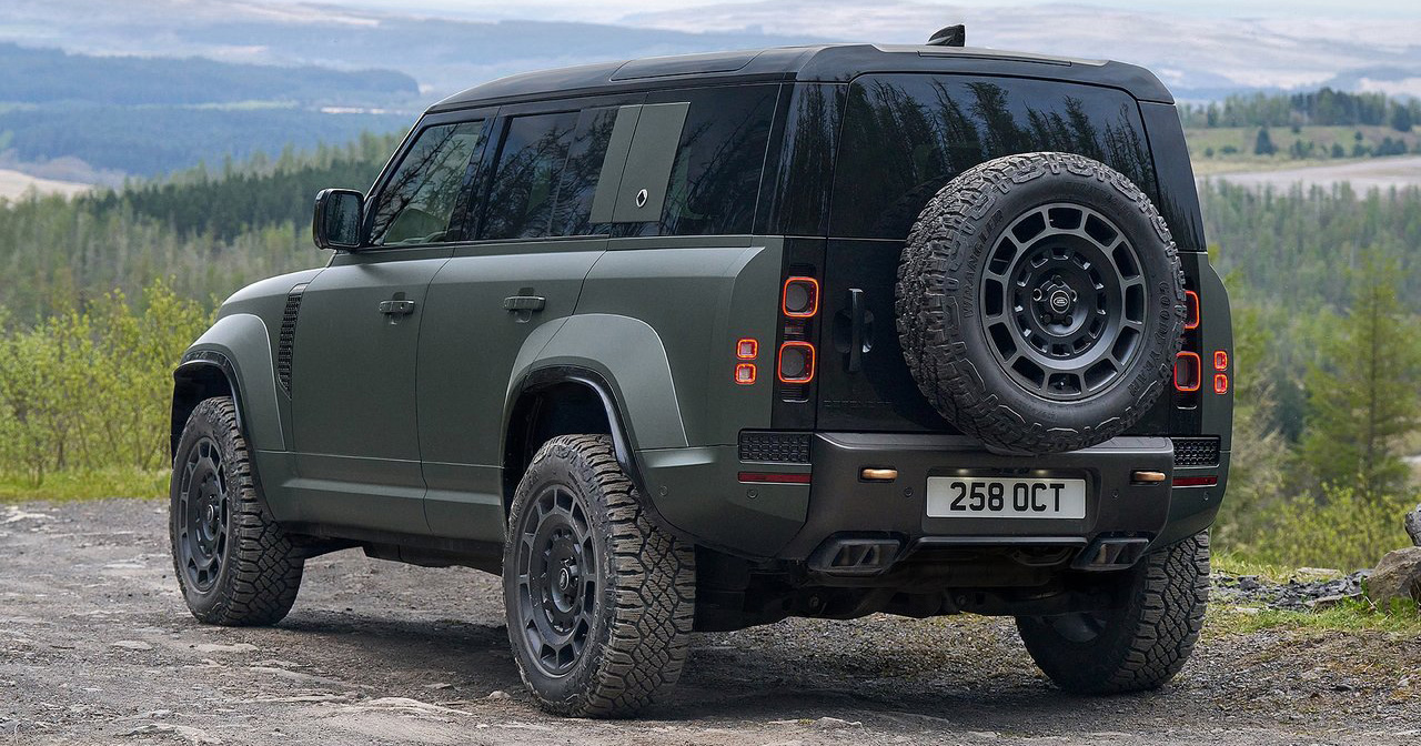 Verdediger OCTA Defender OCTA. Foto door Land Rover