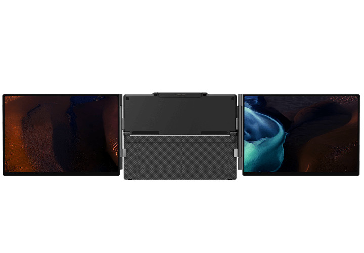 Lenovo conceptlaptop met Magic Bay-module Lenovo conceptlaptop met Magic Bay-module