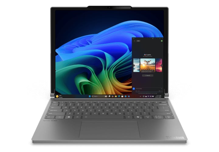 Afbeelding van Lenovo Oprolbare laptop, vooraanzicht