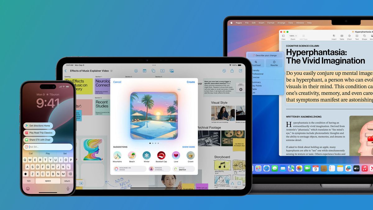 macOS Sequoia 15. illustratie: TechRadar macOS Sequoia 15. illustratie: TechRadar