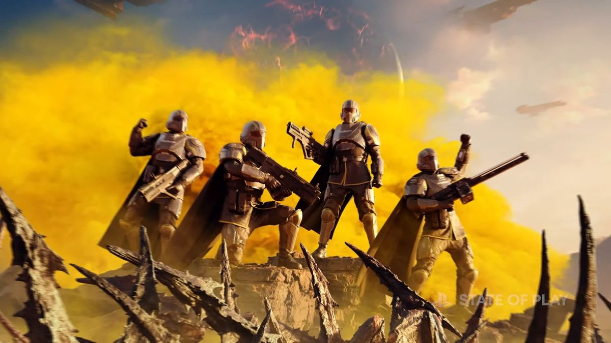 Sony heeft mogelijk de release van coöperatieve shooter Helldivers 2 uitgesteld Sony heeft mogelijk de release van coöperatieve shooter Helldivers 2 uitgesteld