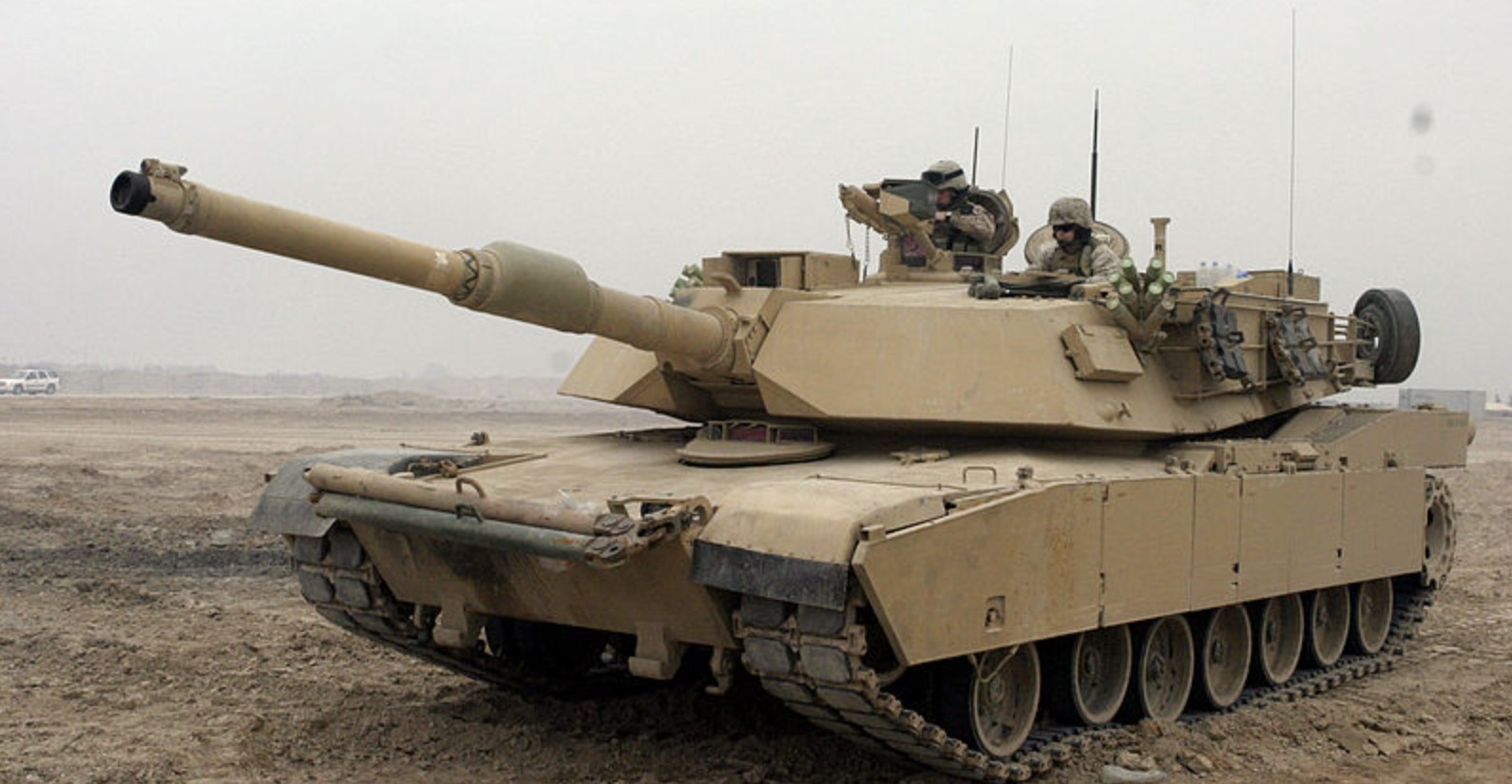 M1A1 Abrams-tank M1A1 Abrams-tank, illustratie door het Amerikaanse leger