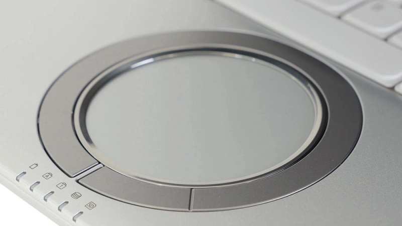 Afbeelding van Panasonic Let's Note SC laptop met ronde touchpad Afbeelding van Panasonic Let's Note SC laptop met ronde touchpad