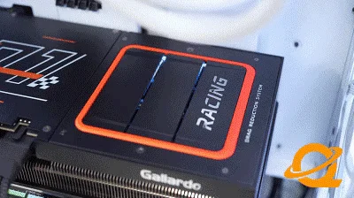 Verbeterde GeForce RTX 5080 Gallardo ventilatie