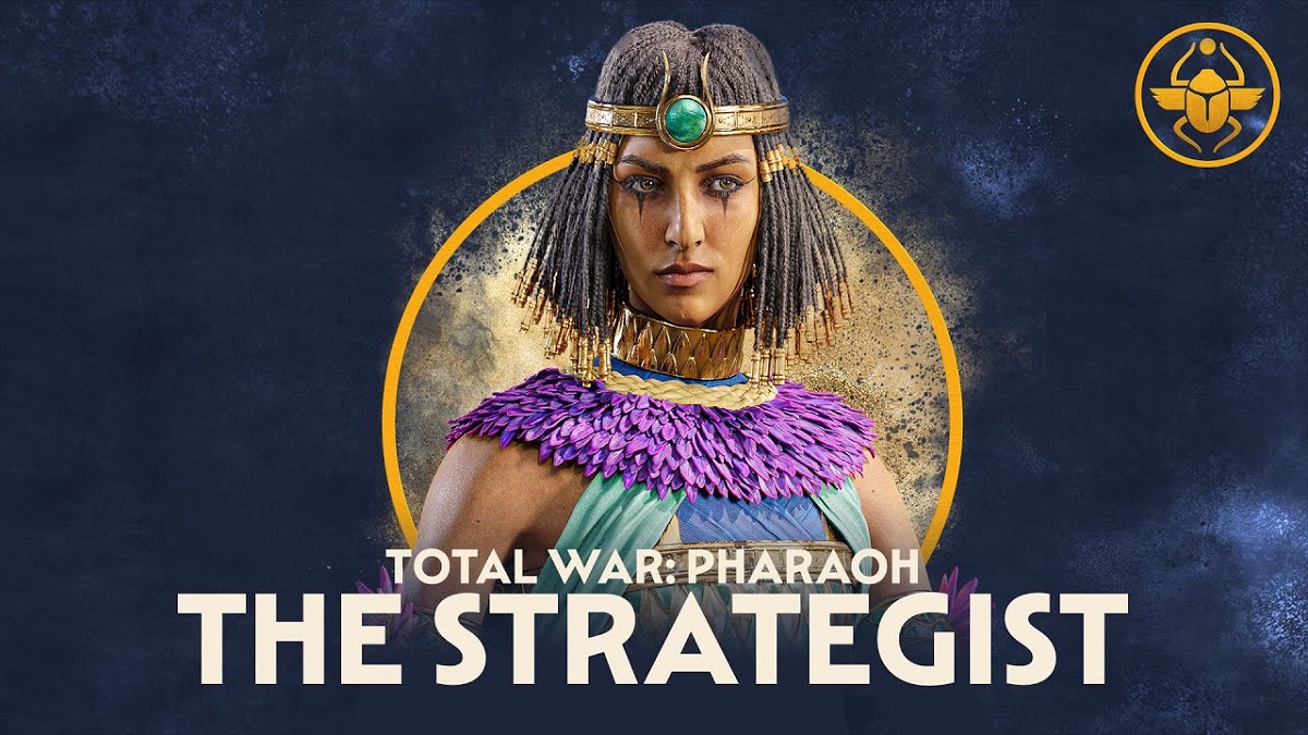 De ontwikkelaars van Total War: Pharaoh hebben een strategische gameplayfilm onthuld met details over de militaire, politieke en religieuze onderdelen van de game. De ontwikkelaars van Total War: Pharaoh hebben een strategische gameplayfilm onthuld met details over de militaire, politieke en religieuze onderdelen van de game.