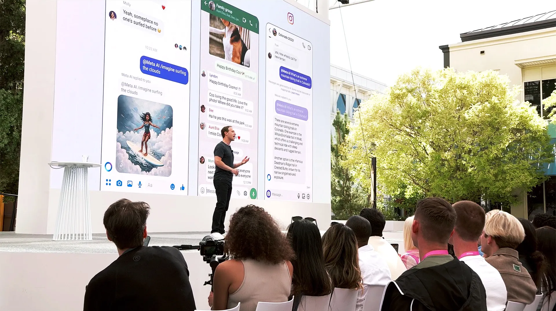 Meta onthult chatbots met op kunstmatige intelligentie gebaseerde "persoonlijkheid" voor Messenger Meta onthult chatbots met op kunstmatige intelligentie gebaseerde "persoonlijkheid" voor Messenger