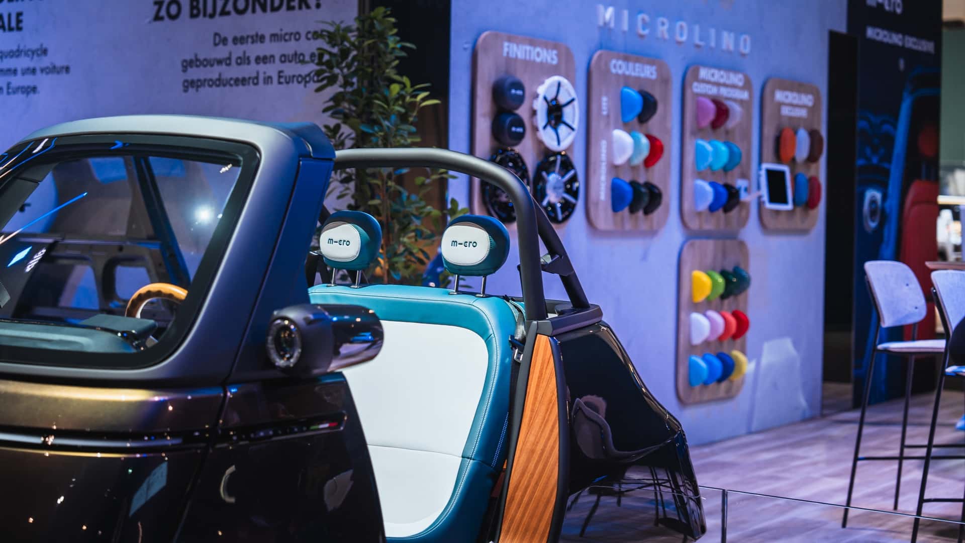 Microlino Spider op Autosalon Brussel 2025 - Bekijk 2 Microlino Spider op Autosalon Brussel 2025 - Bekijk 2
