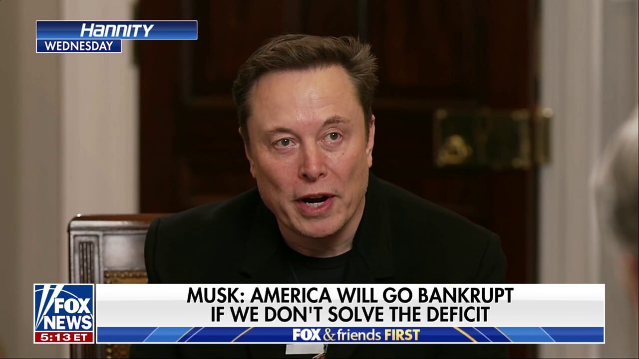 Een echt screenshot van de nep tv-show. Illustratie: Fox Nieuws Een echt screenshot van het Fox News-programma