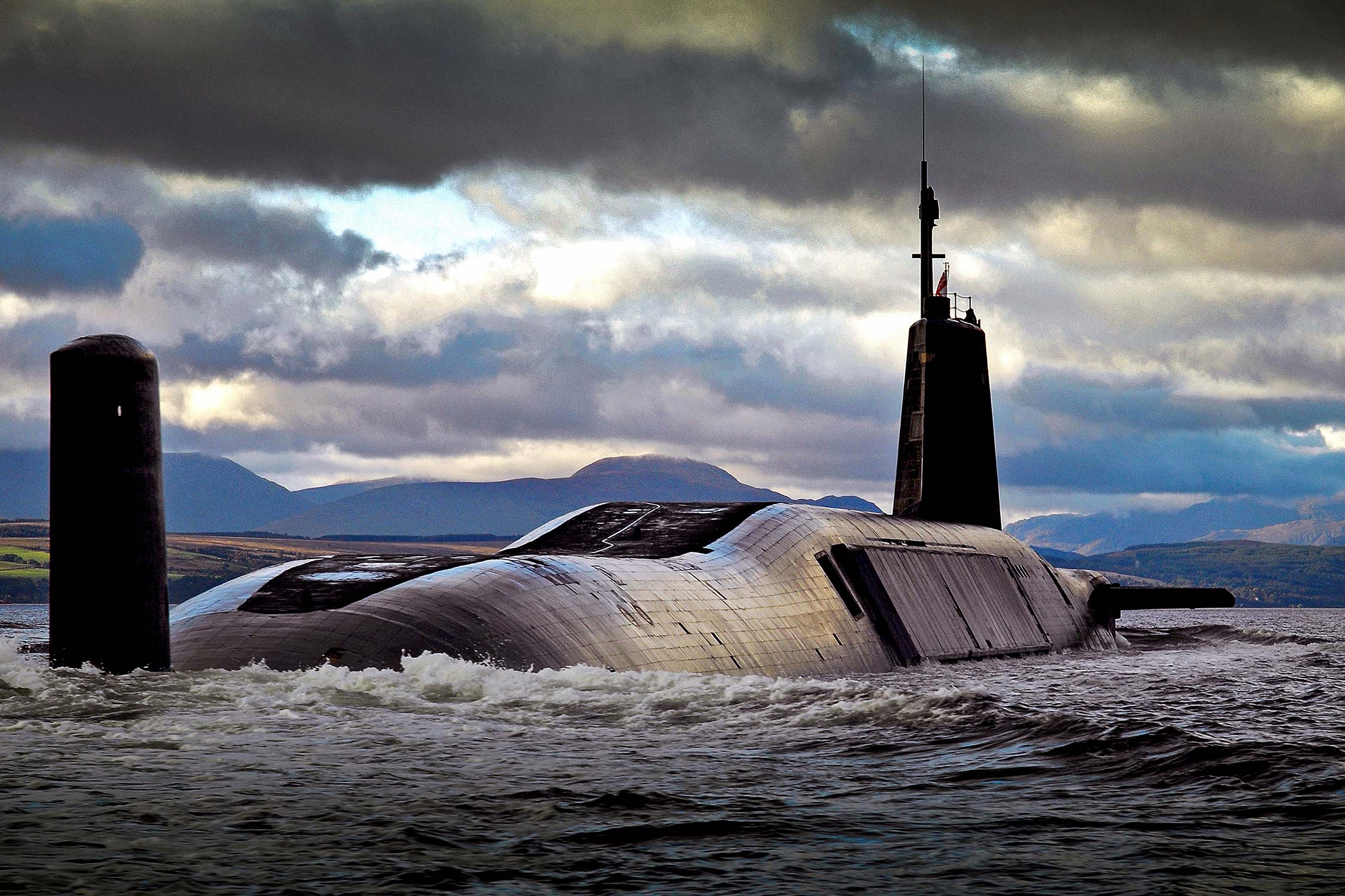 HMS Wraak HMS Vengeance, een Vanguard-klasse onderzeeër