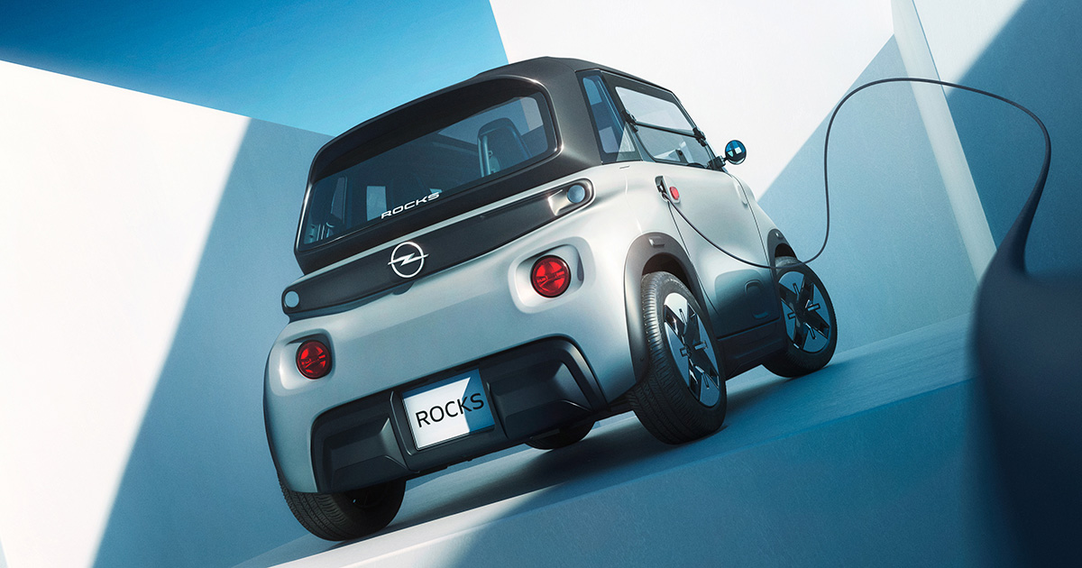 De vernieuwde Opel Rocks - vooraanzicht De vernieuwde Opel Rocks - vooraanzicht
