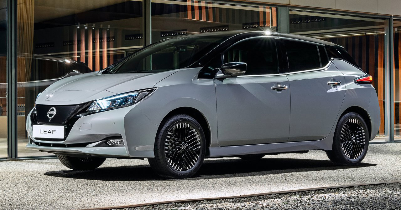 De tweede generatie Nissan Leaf De Nissan Leaf van de tweede generatie (2022). Foto: Nissan Motor
