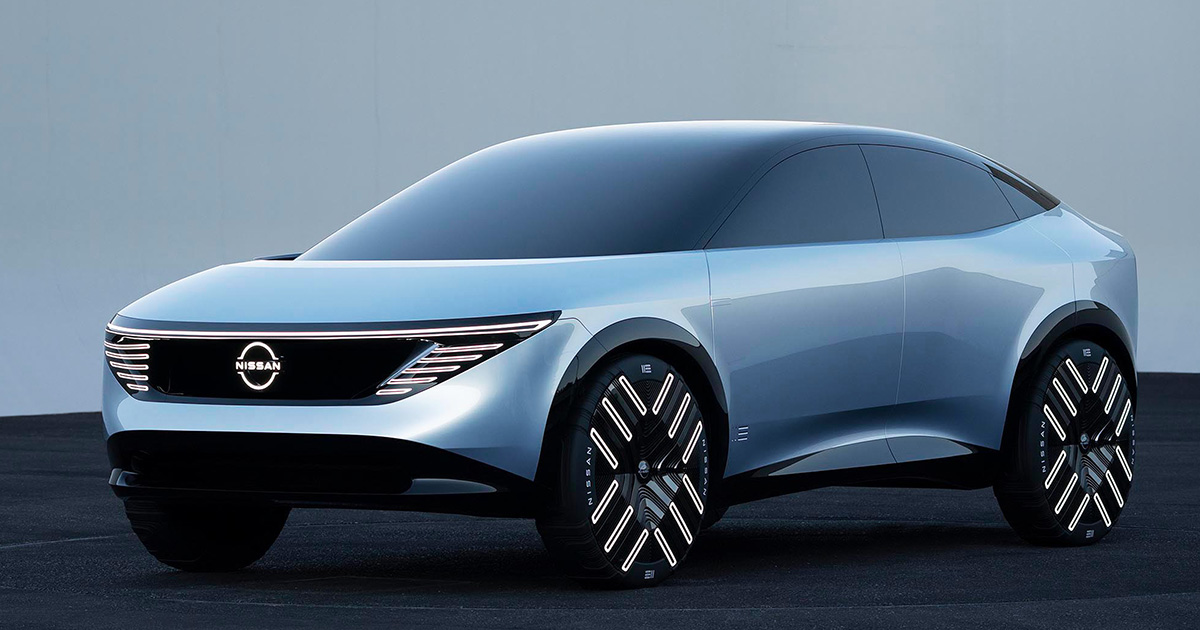 Nissan Chill-Out Concept Nissan Chill-Out concept, een voorloper van een elektrische crossover in productie