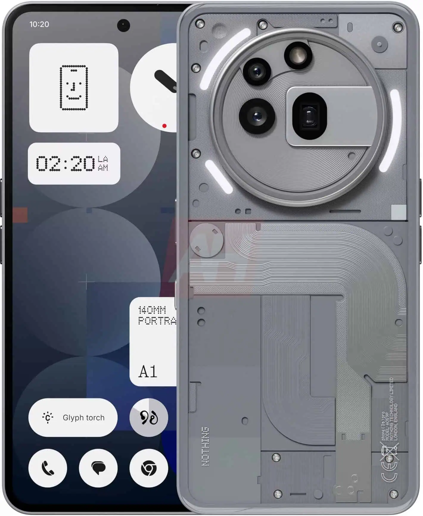 Nothing Phone 3a Pro - Voorpaneel Nothing Phone 3a Pro - Voorpaneel