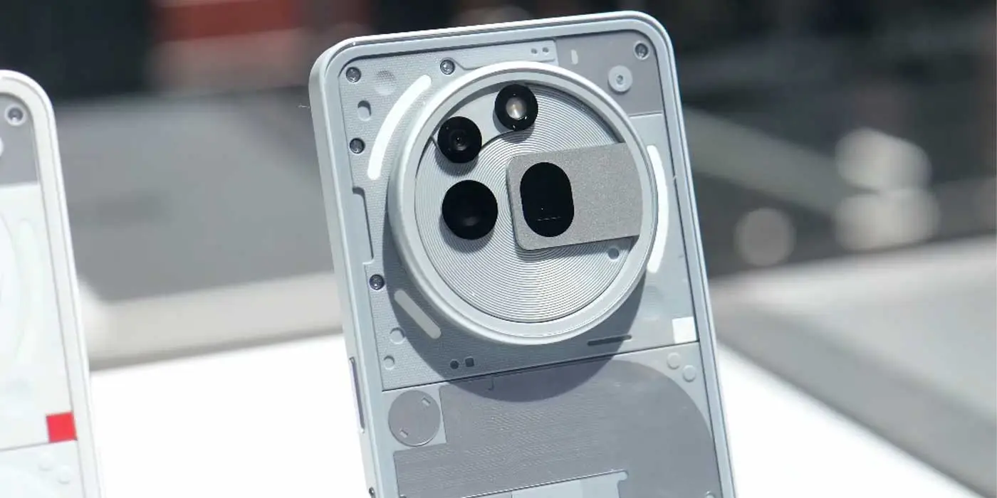 Nothing Phone 3a Pro op MWC 2025 Nothing Phone 3a Pro op MWC 2025