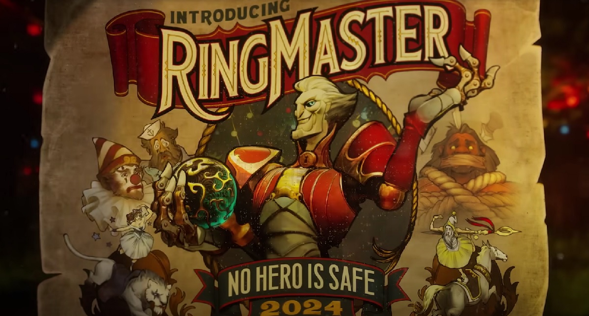 Valve heeft een nieuwe Dota 2-held aangekondigd: het spel zal een ongewoon personage bevatten - Ringmaster Valve heeft een nieuwe Dota 2-held aangekondigd: het spel zal een ongewoon personage bevatten - Ringmaster