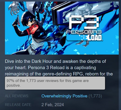 Persona 3: Reload, een remake van de cult JRPG van Atlus Studios, is verschenen.-2 Persona 3: Reload, een remake van de cult JRPG van Atlus Studios, is verschenen.-2