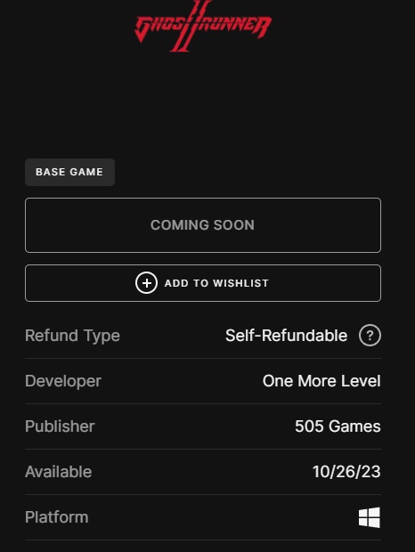 De Epic Games Store heeft de releasedatum onthuld voor Ghostrunner 2, het langverwachte cyberpunk-spel-2 De Epic Games Store heeft de releasedatum onthuld voor Ghostrunner 2, het langverwachte cyberpunk-spel-2