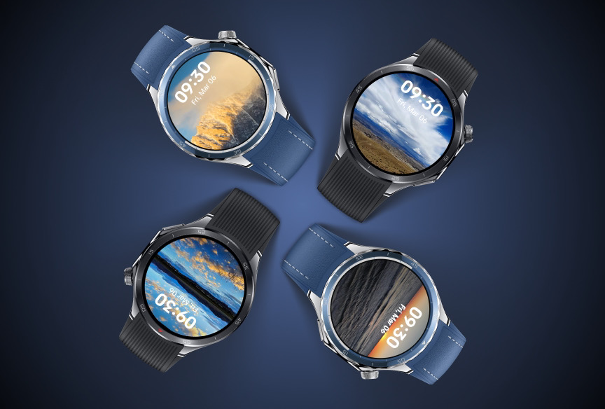 Oppo Watch X2 - zijaanzicht Oppo Watch X2 - zijaanzicht