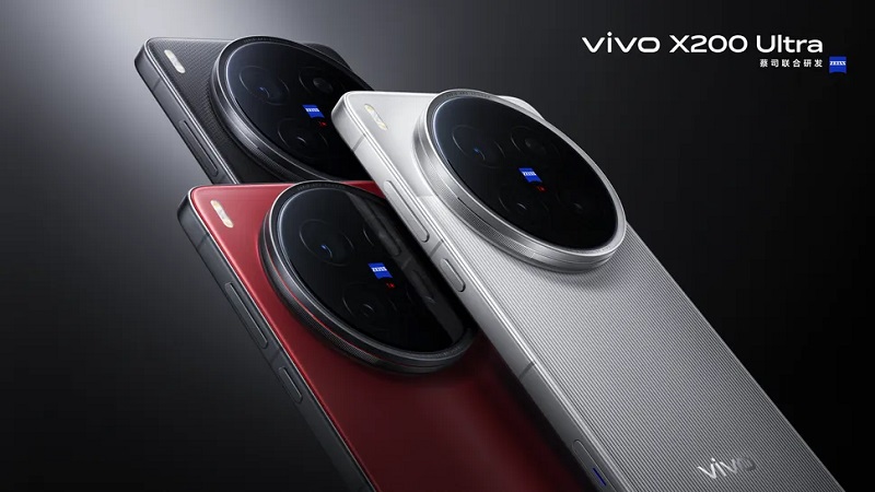 Flagship smartphone vivo X200 Ultra in verschillende kleuren Flagship smartphone vivo X200 Ultra in verschillende kleuren