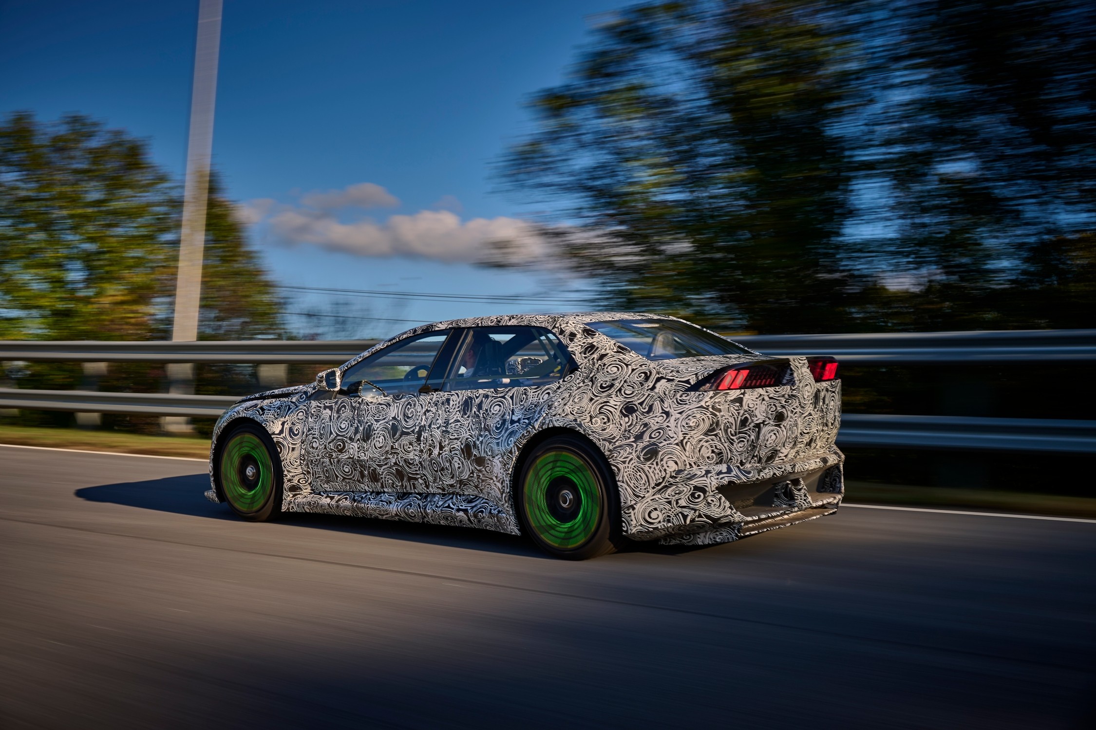 BMW Vision rijbeleving statische weergave BMW Vision rijbeleving statische weergave