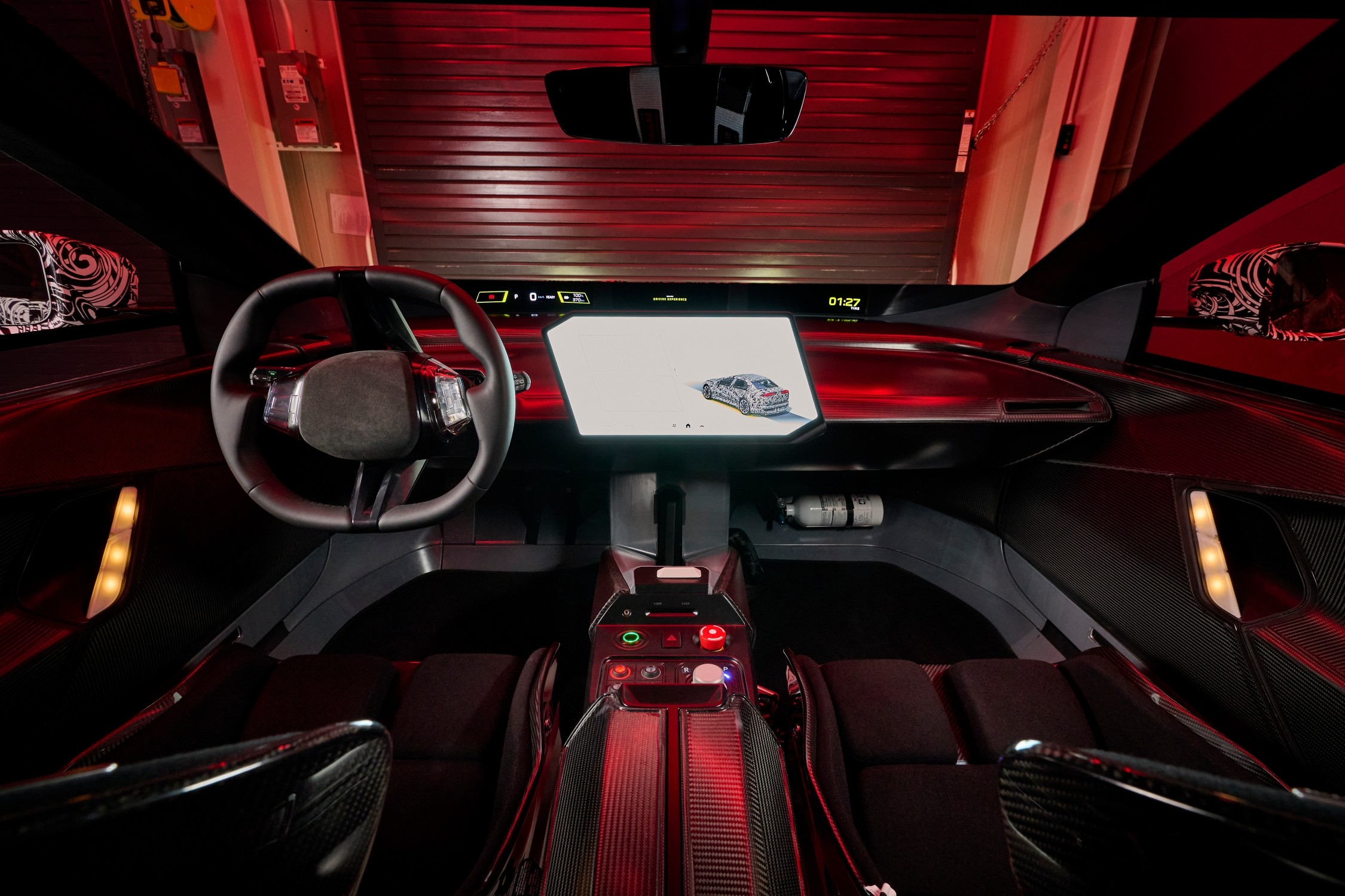 BMW Vision Driving Experience interieur BMW Vision Driving Experience interieur
