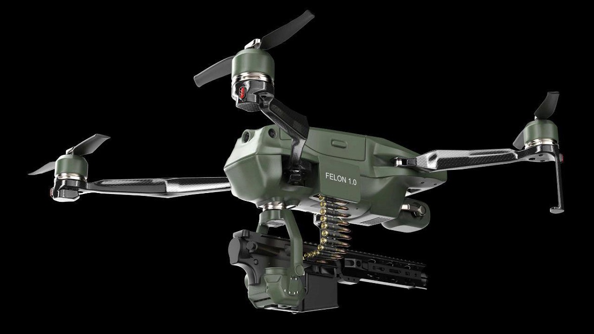 Het Oekraïense leger zal van de VS ultramoderne Feloni-gevechtsdrones ontvangen die zijn uitgerust met een precisiemachinegeweer of Spike antitankraket. Het Oekraïense leger zal van de VS ultramoderne Feloni-gevechtsdrones ontvangen die zijn uitgerust met een precisiemachinegeweer of Spike antitankraket.